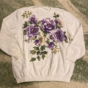 Flower sweater